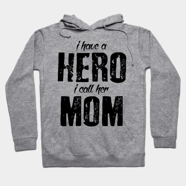 Hero Called Mum Hoodie by Vitalitee